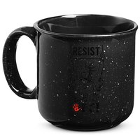 Resist Resistance Statue Of Liberty Hands Off Protest 15oz Campfire Ceramic Mug