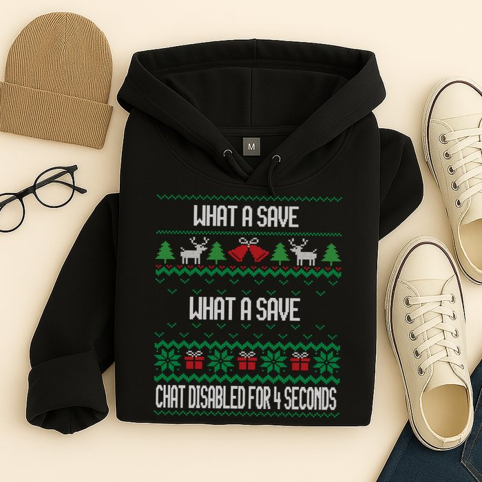 Retro Rocket Soccer Game What A Save Chat Disabled Vintage Hoodie