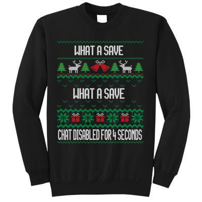Retro Rocket Soccer Game What A Save Chat Disabled Vintage Sweatshirt