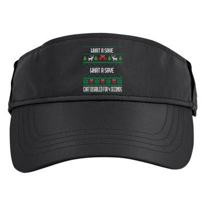 Retro Rocket Soccer Game What A Save Chat Disabled Vintage Adult Drive Performance Visor