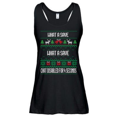 Retro Rocket Soccer Game What A Save Chat Disabled Vintage Ladies Essential Flowy Tank