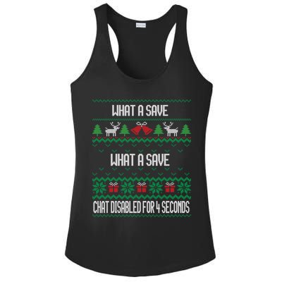 Retro Rocket Soccer Game What A Save Chat Disabled Vintage Ladies PosiCharge Competitor Racerback Tank