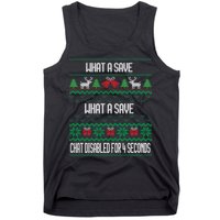 Retro Rocket Soccer Game What A Save Chat Disabled Vintage Tank Top