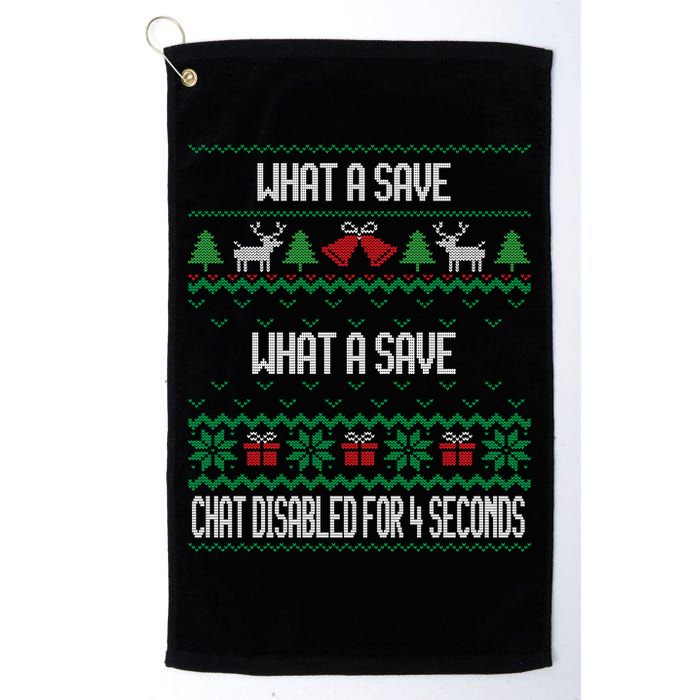 Retro Rocket Soccer Game What A Save Chat Disabled Vintage Golf Towel