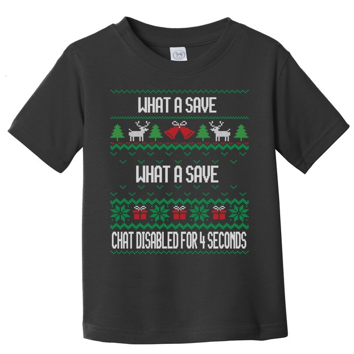 Retro Rocket Soccer Game What A Save Chat Disabled Vintage Toddler T-Shirt