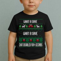Retro Rocket Soccer Game What A Save Chat Disabled Vintage Toddler T-Shirt