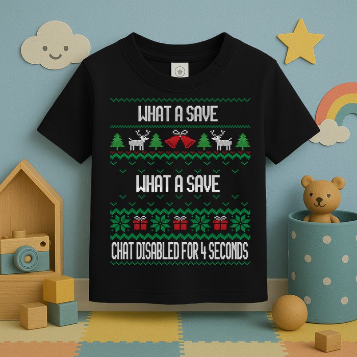 Retro Rocket Soccer Game What A Save Chat Disabled Vintage Toddler T-Shirt