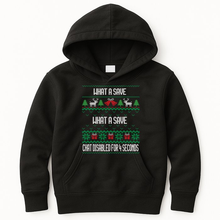 Retro Rocket Soccer Game What A Save Chat Disabled Vintage Kids Hoodie