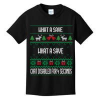 Retro Rocket Soccer Game What A Save Chat Disabled Vintage Kids T-Shirt