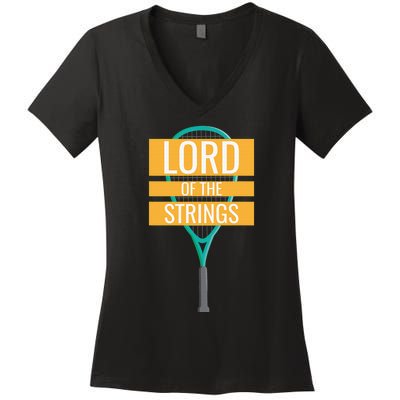 Racquetball Raquet Sport Player Sorry Cant Racquetball Bye Women's V-Neck T-Shirt