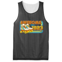 Retro Roller Skates Awesome Since 1923 100th Birthday Mesh Reversible Basketball Jersey Tank