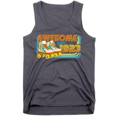 Retro Roller Skates Awesome Since 1923 100th Birthday Tank Top