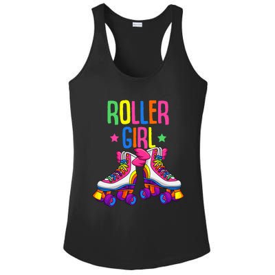 Roller Roller Skates Skating Ladies PosiCharge Competitor Racerback Tank