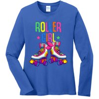 Roller Roller Skates Skating Ladies Long Sleeve Shirt