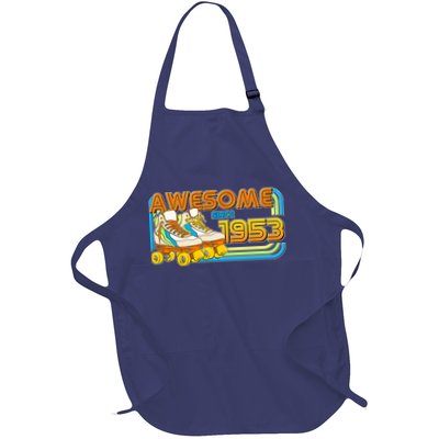 Retro Roller Skates Awesome Since 1953 70th Birthday Apron