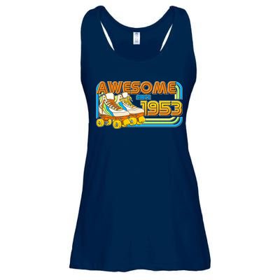 Retro Roller Skates Awesome Since 1953 70th Birthday Ladies Essential Flowy Tank