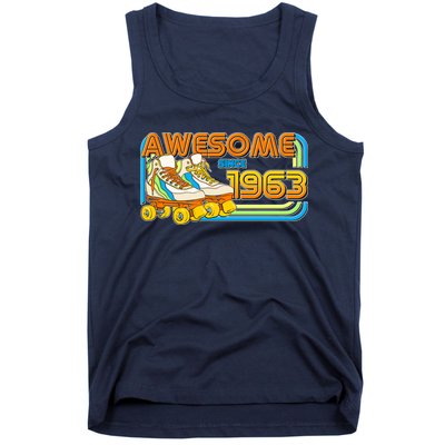 Retro Roller Skates Awesome Since 1963 60th Birthday Tank Top