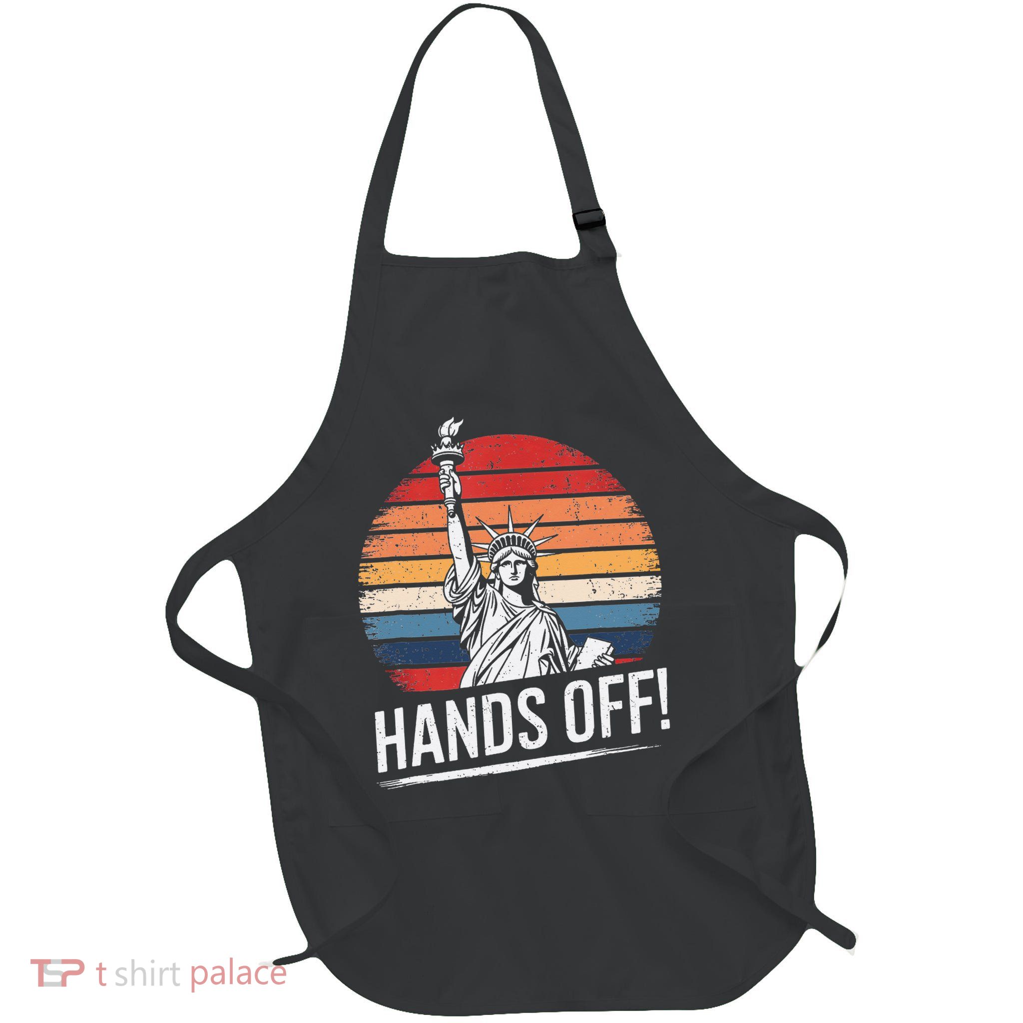 Resist Resistance Statue Of Liberty Hands Off Protest Apron