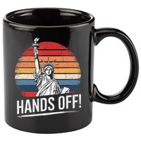 Resist Resistance Statue Of Liberty Hands Off Protest 11oz C Handle Ceramic Mug