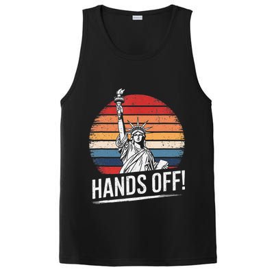 Resist Resistance Statue Of Liberty Hands Off Protest PosiCharge Competitor Tank
