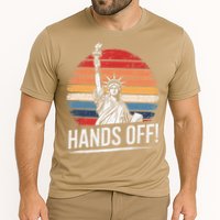 Resist Resistance Statue Of Liberty Hands Off Protest Cooling Performance Crew T-Shirt