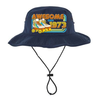 Retro Roller Skates Awesome Since 1973 50th Birthday Bucket Hat