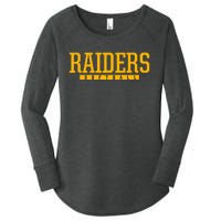 Reynoldsburg Raiders Softball Hs Women's Perfect Tri Tunic Long Sleeve Shirt