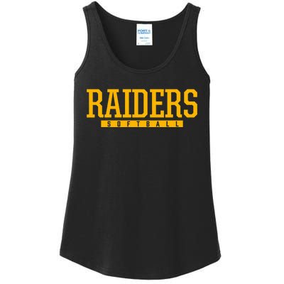 Reynoldsburg Raiders Softball Hs Ladies Essential Tank