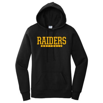 Reynoldsburg Raiders Softball Hs Women's Pullover Hoodie