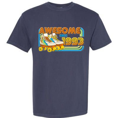 Retro Roller Skates Awesome Since 1993 30th Birthday Garment-Dyed Heavyweight T-Shirt