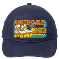 Retro Roller Skates Awesome Since 1993 30th Birthday 7-Panel Snapback Hat