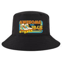 Retro Roller Skates Awesome Since 1945 80th Birthday Cool Comfort Performance Bucket Hat