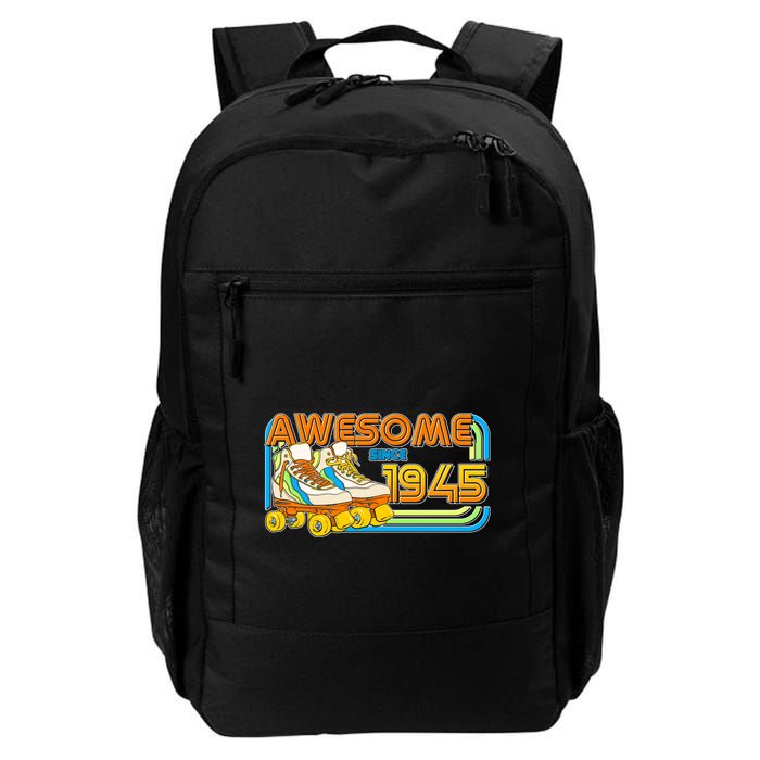 Retro Roller Skates Awesome Since 1945 80th Birthday Backpack