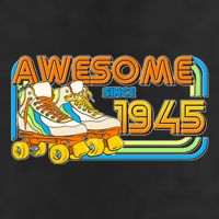 Retro Roller Skates Awesome Since 1945 80th Birthday Tumbler