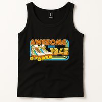 Retro Roller Skates Awesome Since 1945 80th Birthday Tank Top