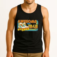 Retro Roller Skates Awesome Since 1945 80th Birthday Tank Top