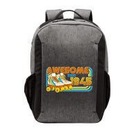 Retro Roller Skates Awesome Since 1945 80th Birthday Vector Backpack