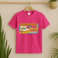 Retro Roller Skates Awesome Since 1945 80th Birthday T-Shirt