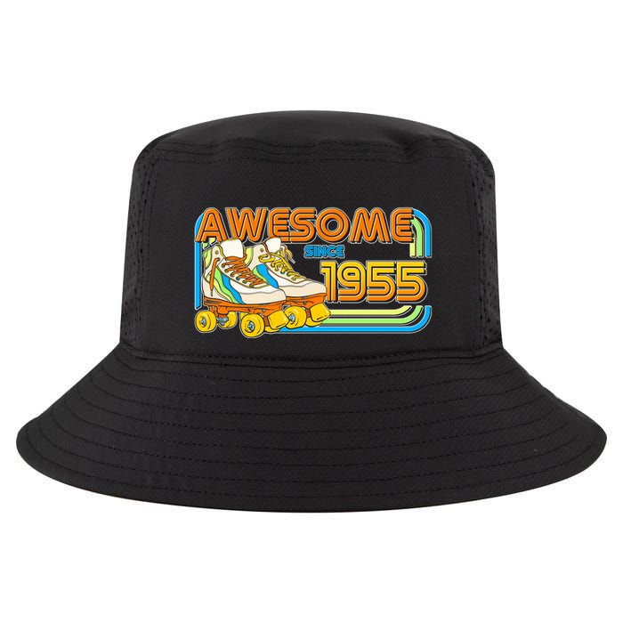 Retro Roller Skates Awesome Since 1955 70th Birthday Cool Comfort Performance Bucket Hat