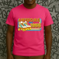 Retro Roller Skates Awesome Since 1955 70th Birthday T-Shirt