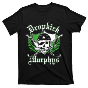 Rockin' Retro Skull Costume for St. Patrick's Day T-Shirt