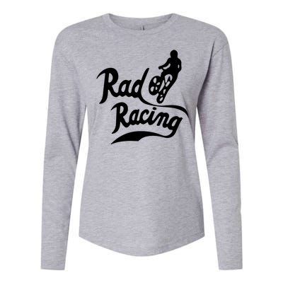 Rad Racing Sport Womens Cotton Relaxed Long Sleeve T-Shirt