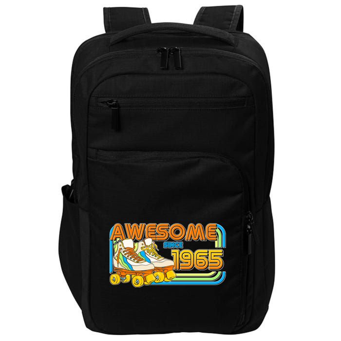 Retro Roller Skates Awesome Since 1965 60th Birthday Impact Tech Backpack