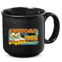 Retro Roller Skates Awesome Since 1965 60th Birthday 15oz Campfire Ceramic Mug