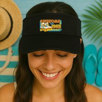 Retro Roller Skates Awesome Since 1965 60th Birthday Visor