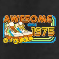 Retro Roller Skates Awesome Since 1975 50th Birthday Cool Comfort Performance Bucket Hat