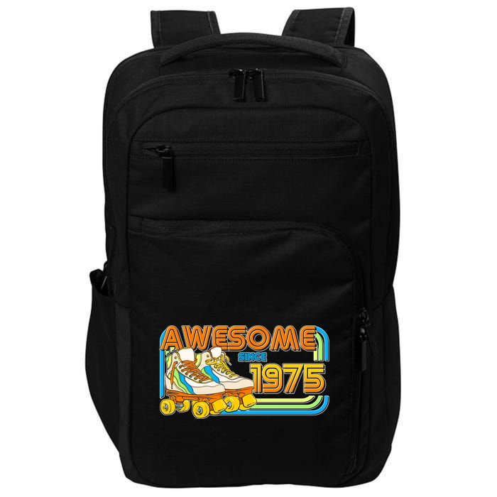 Retro Roller Skates Awesome Since 1975 50th Birthday Impact Tech Backpack