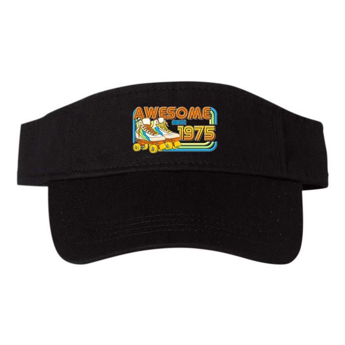 Retro Roller Skates Awesome Since 1975 50th Birthday Visor