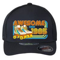 Retro Roller Skates Awesome Since 1985 40th Birthday Flexfit Unipanel Trucker Cap