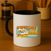 Retro Roller Skates Awesome Since 1985 40th Birthday Mug